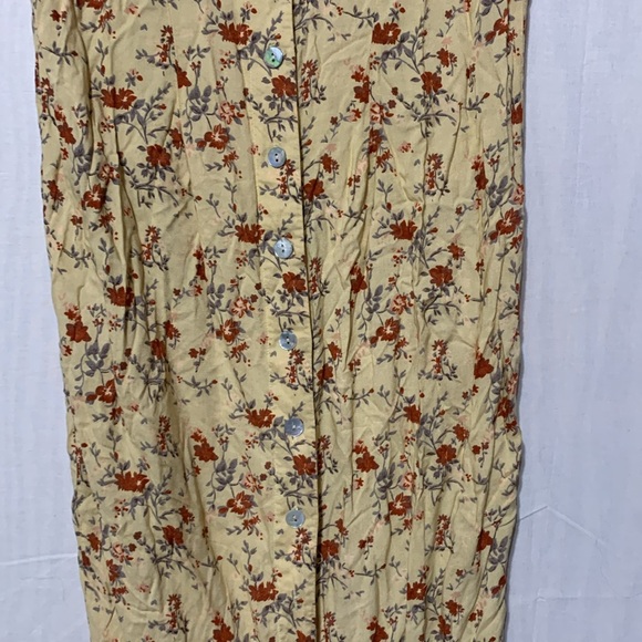 Vintage Scarlett Floral Button Down Maxi Dress - Picture 3 of 6